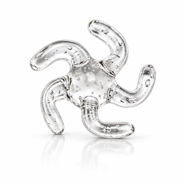 YARBI GLASS: TURBINE SPINNER TERP PEARL FOR PUFFCO PIVOT
