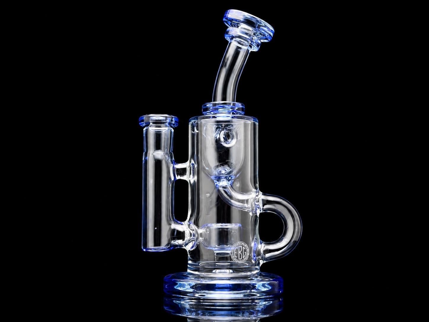 FATBOY GLASS: SONIC BLUE INCYCLER RIG