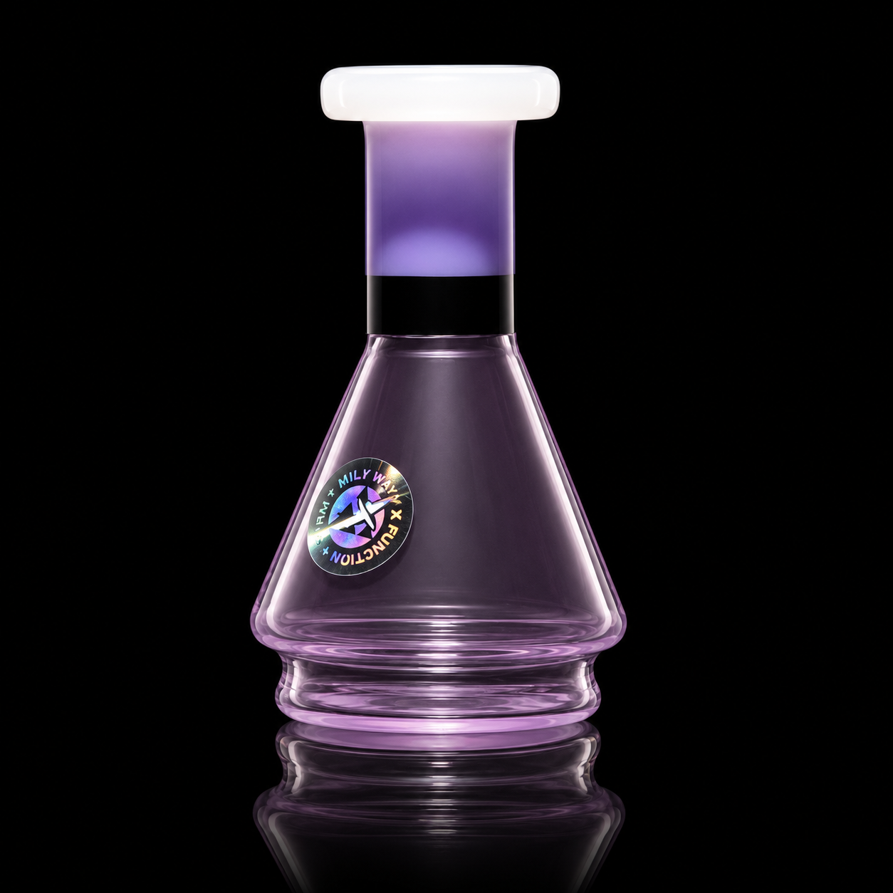 MILKY WAY GLASS: PURPZ DRY TOP PUFFCO PEAK GLASS ATTACHMENT