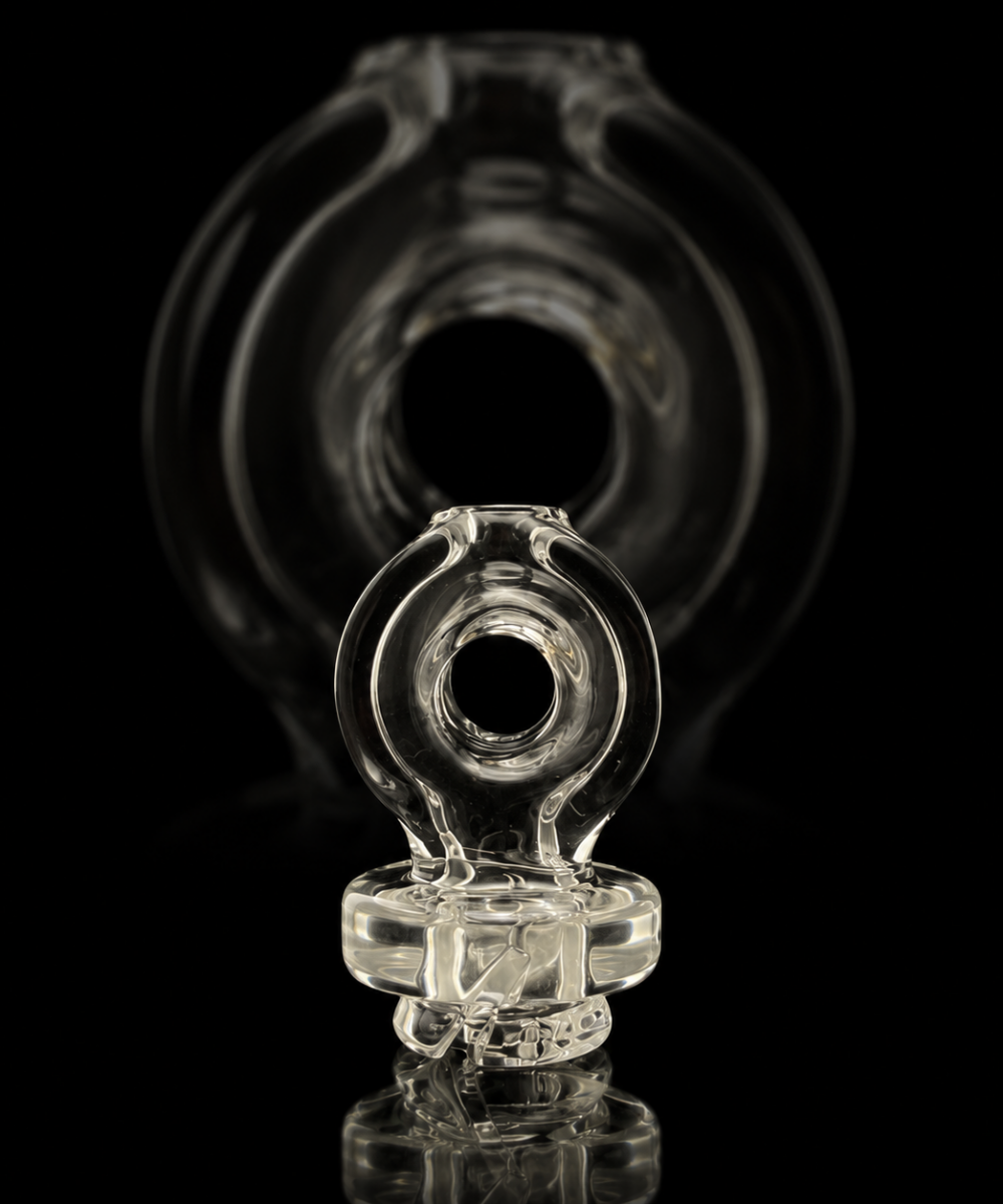 Alternative view of RANDOHM GLASS: OHM PUFFCO PIVOT MOUTHPIECE