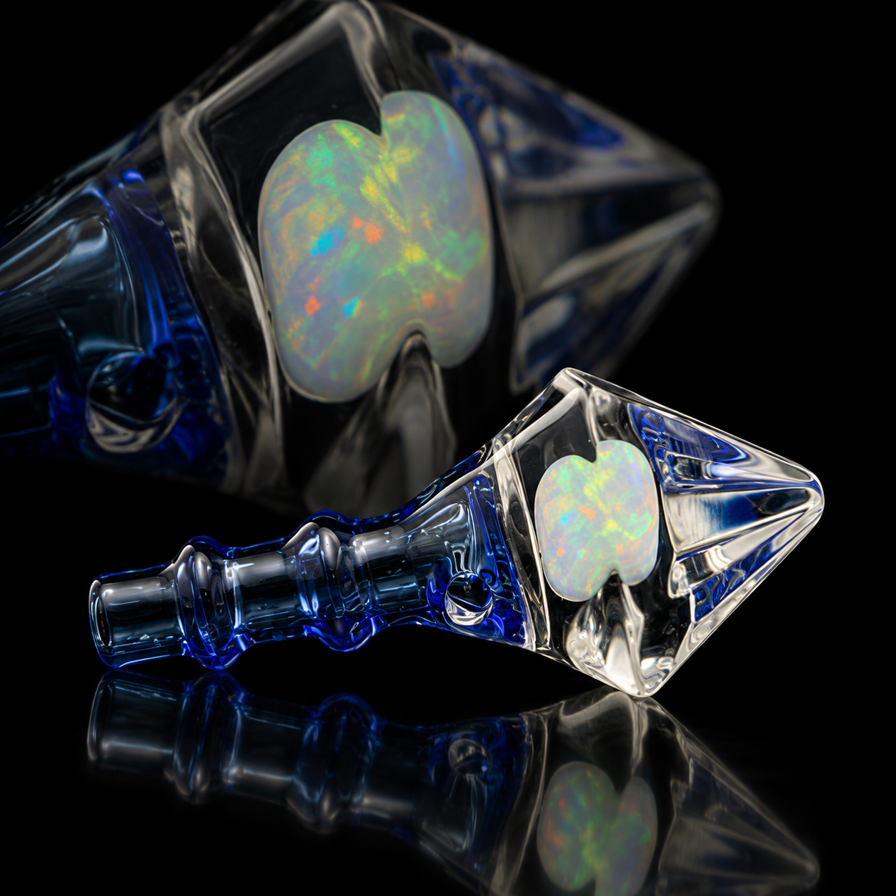 OTW GLASS: FACETED OPAL 3DXL PEAK PRO JOYSTICK CAP
