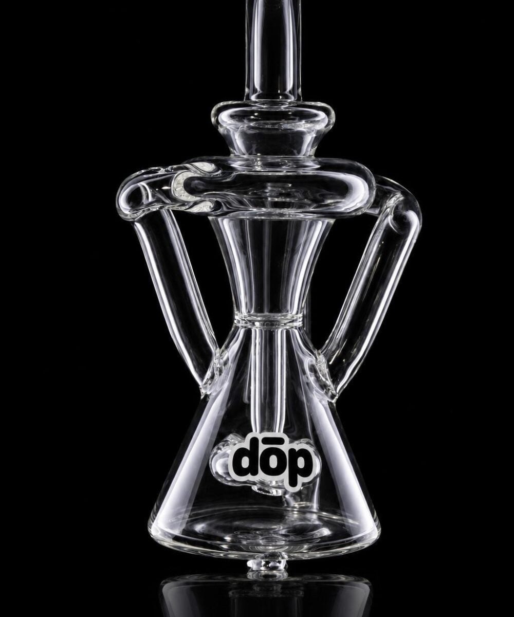DOP GLASS: DOPCYCLER PUFFCO PEAK GLASS ATTACHMENT