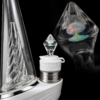 OTW GLASS: CLEAR FACETED OPAL 3DXL PEAK PRO JOYSTICK CAP - Image 2