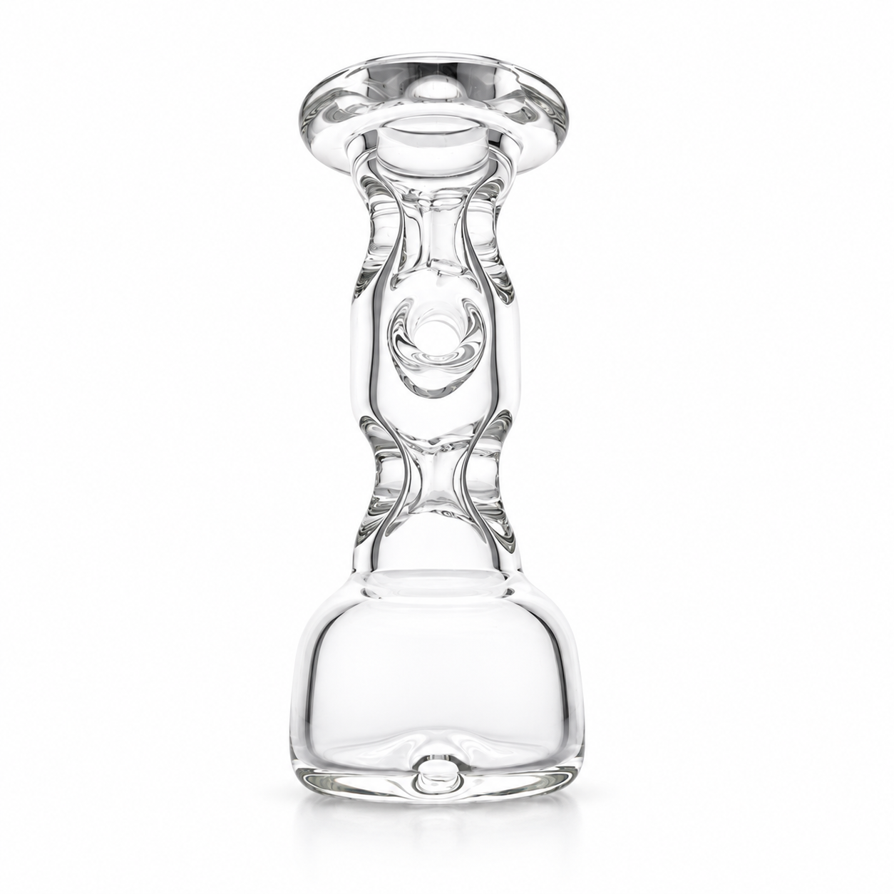 PIPPEN PIPPENGER GLASS: CLEAR COOLING COLUMN PUFFCO PEAK GLASS ATTACHMENT - Image 2