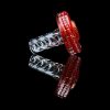 NIB GLASS: DICHRO/CROPAL ACCENTED BOLT 3DXL PEAK PRO JOYSTICK SPINNER CAP - Image 10