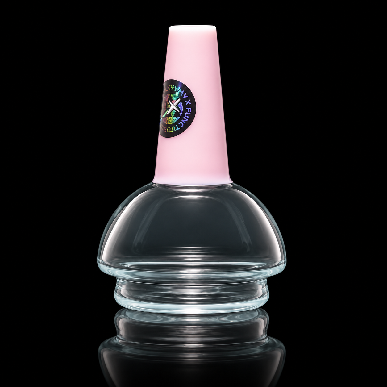 MILKY WAY GLASS: TEALLY DRY TOP PUFFCO PEAK GLASS ATTACHMENT