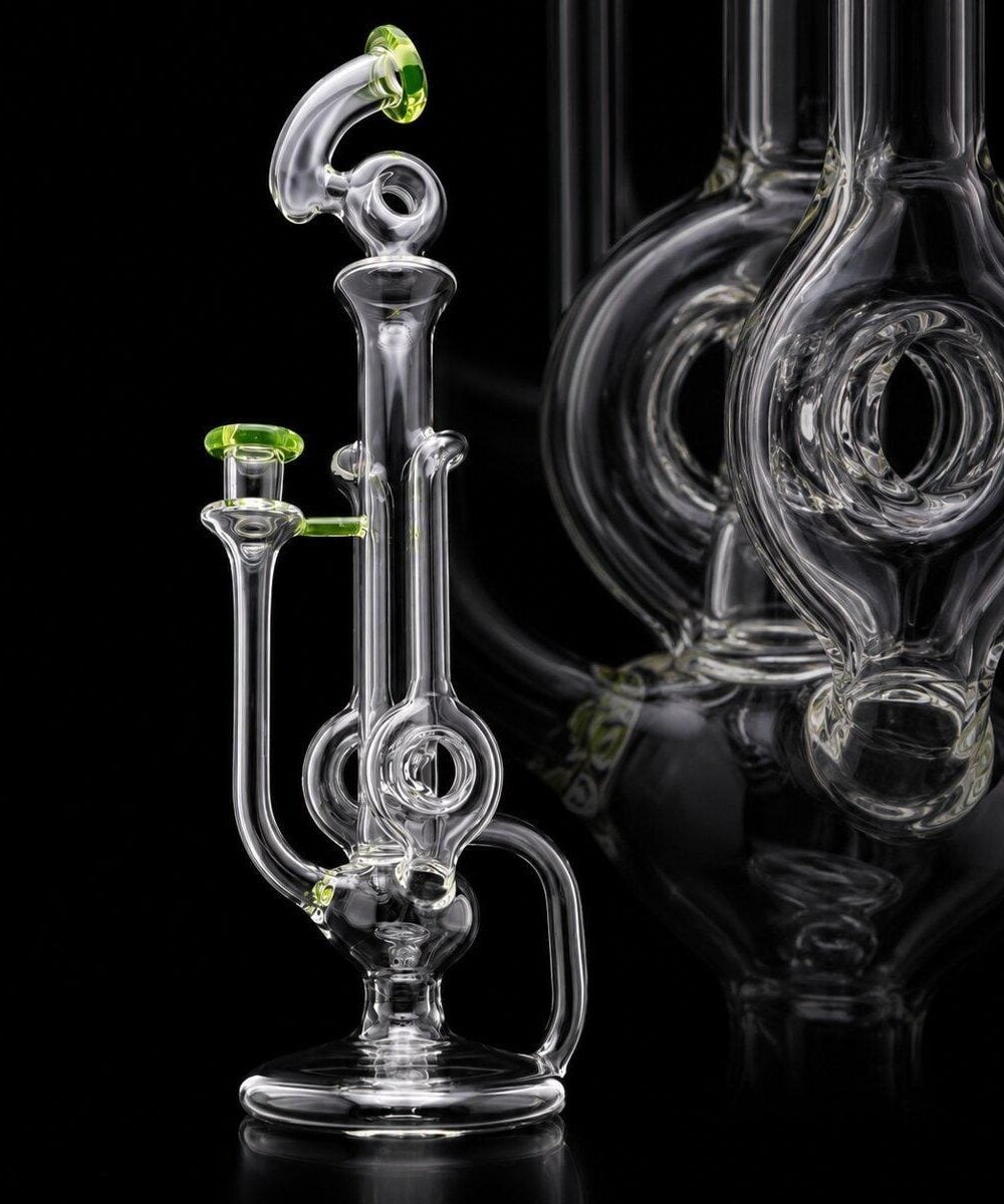 OTW GLASS: ION (UV) DOUBLE DONUT TUBULAR RECYCLER