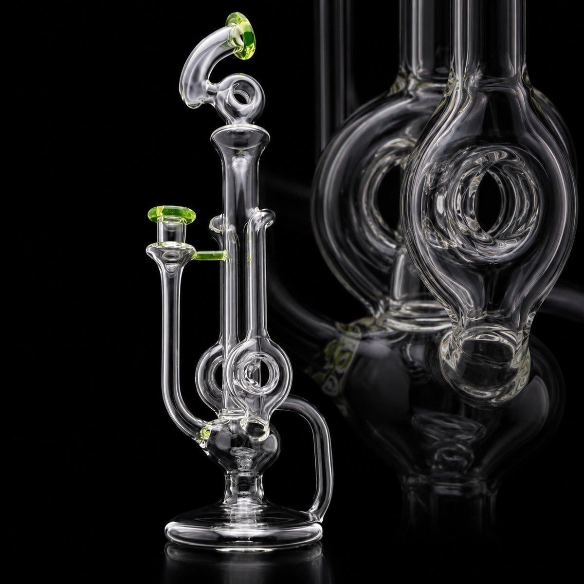 OTW GLASS: ION (UV) DOUBLE DONUT TUBULAR RECYCLER