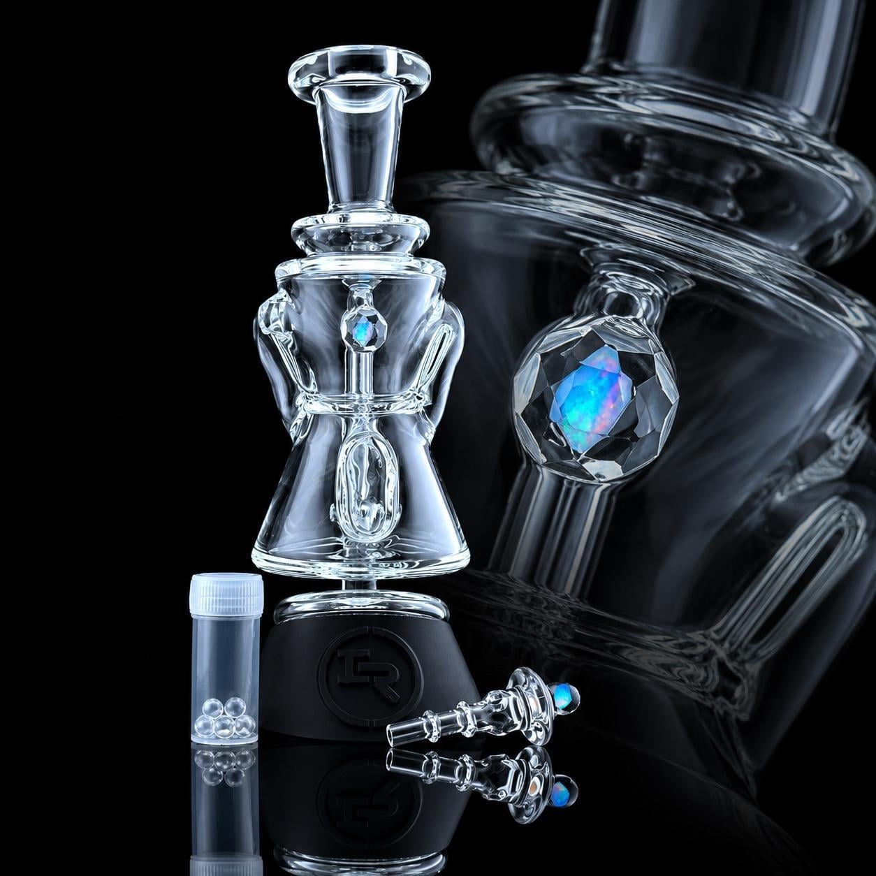IRIDESCENT GLASS: BLACK FRIDAY LIMITED EDITION FACETED BOX SET BUNDLE – “GILLY”