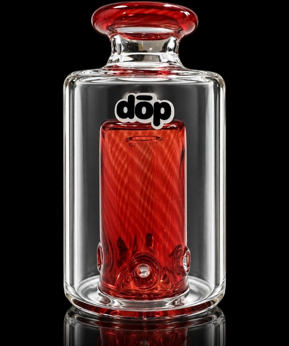 Alternative view of DOP GLASS: BUBBLER PUFFCO PIVOT MOUTHPIECE