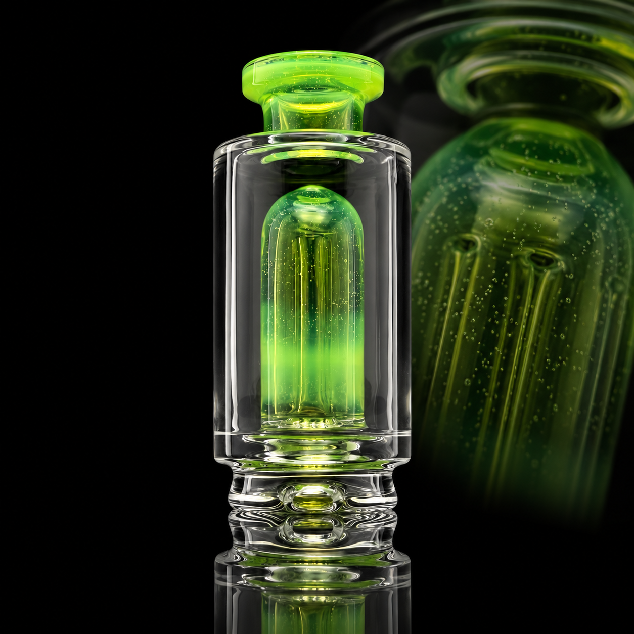 RANDOHM GLASS: MINI CHUGGER PUFFCO PEAK GLASS ATTACHMENT - Image 2