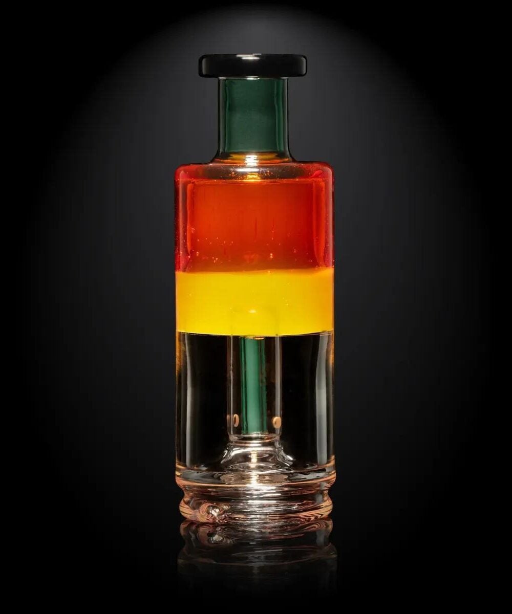 Alternative view of MILKY WAY GLASS: SPECTRUM WET PUFFCO PEAK GLASS ATTACHMENT