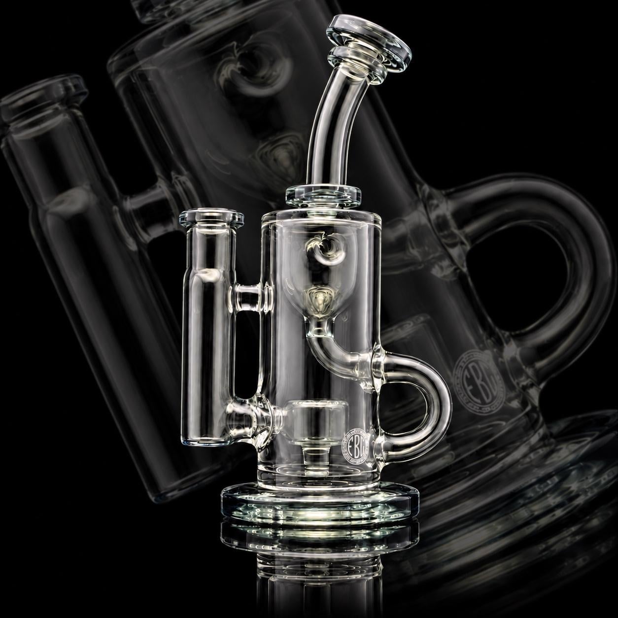 FATBOY GLASS: CLEAR INCYCLER RIG