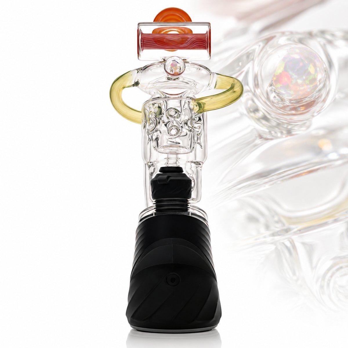 CALI BEAR GLASS: SWISS HALO RECYCLER PUFFCO PEAK GLASS ATTACHMENT - Image 2
