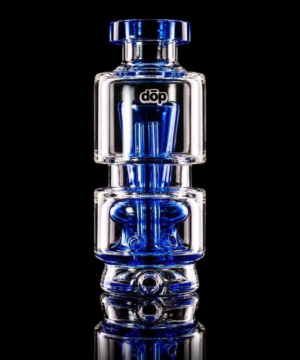 DOP GLASS: BLUE CHUG FOCUS V CARTA ATTACHMENT