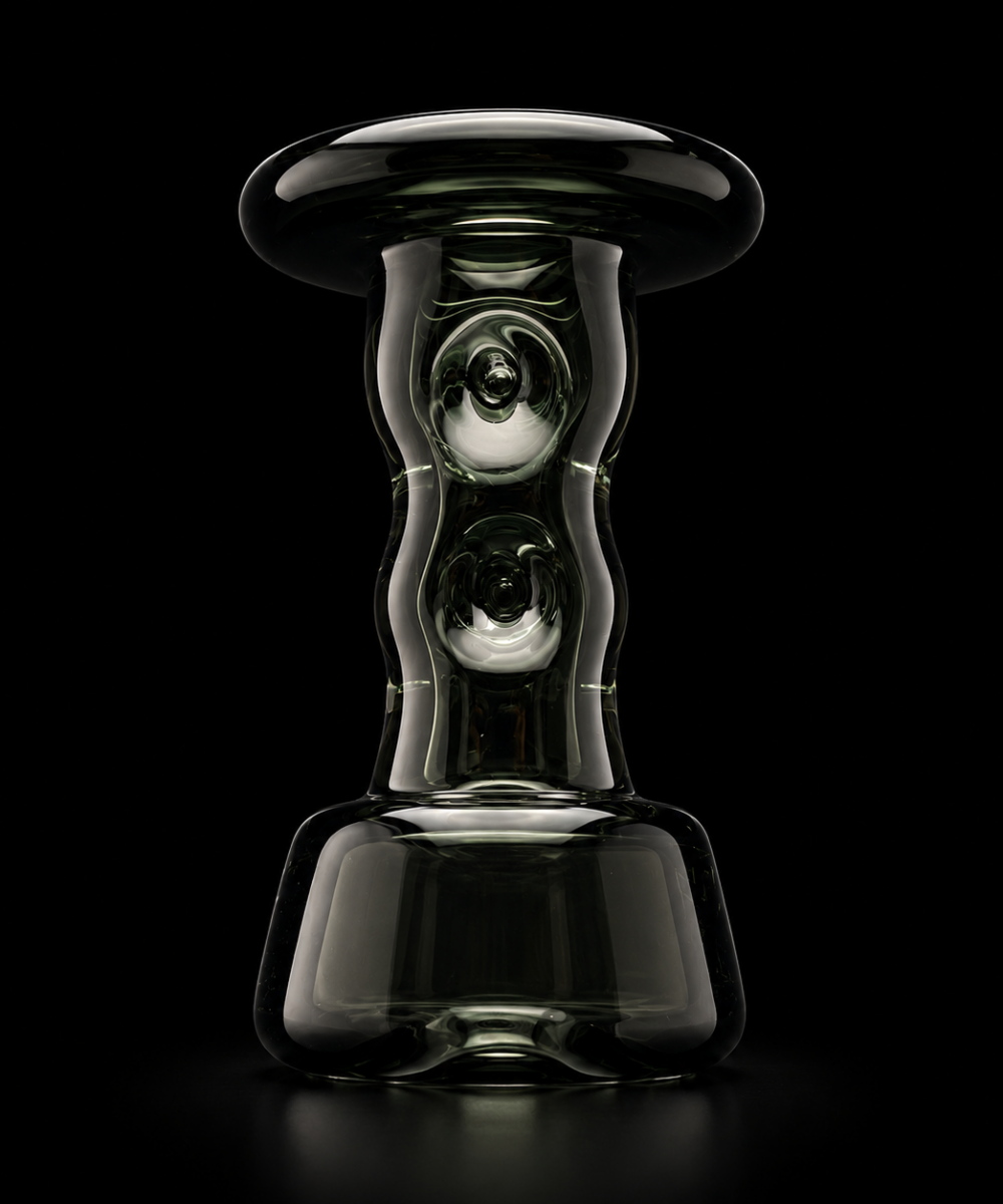 Alternative view of DURIN GLASS: COOLING TOWER PUFFCO PEAK GLASS ATTACHMENT