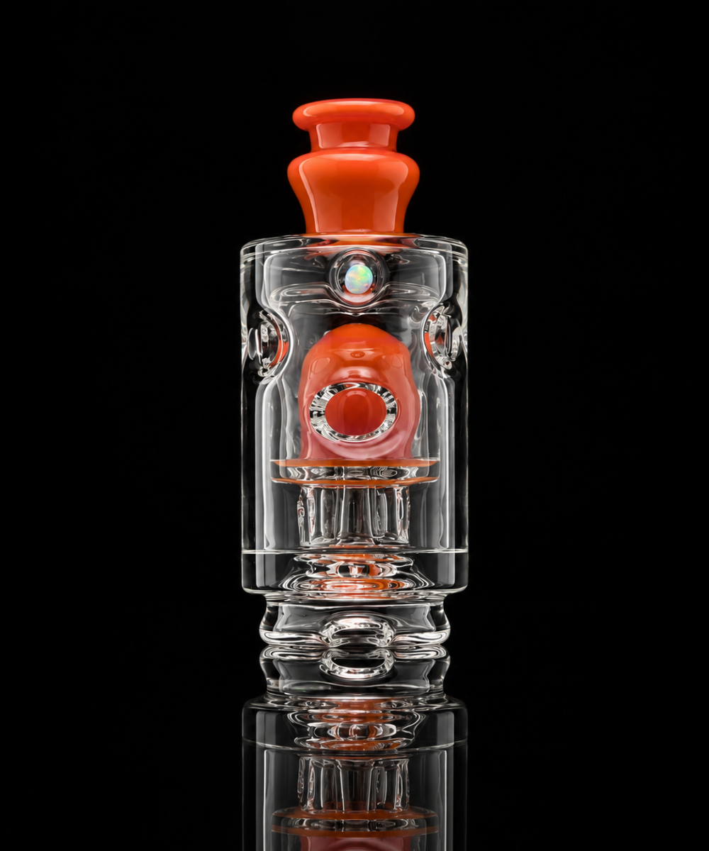 Alternative view of RANDOHM GLASS: STRAIGHT FAB PUFFCO PEAK GLASS ATTACHMENT