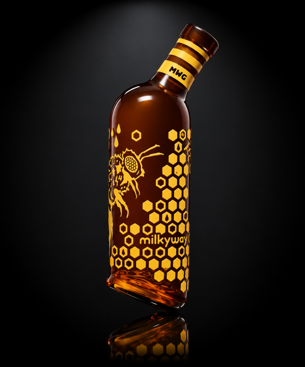 MILKY WAY GLASS: NECTAR PUFFCO PEAK GLASS ATTACHMENT