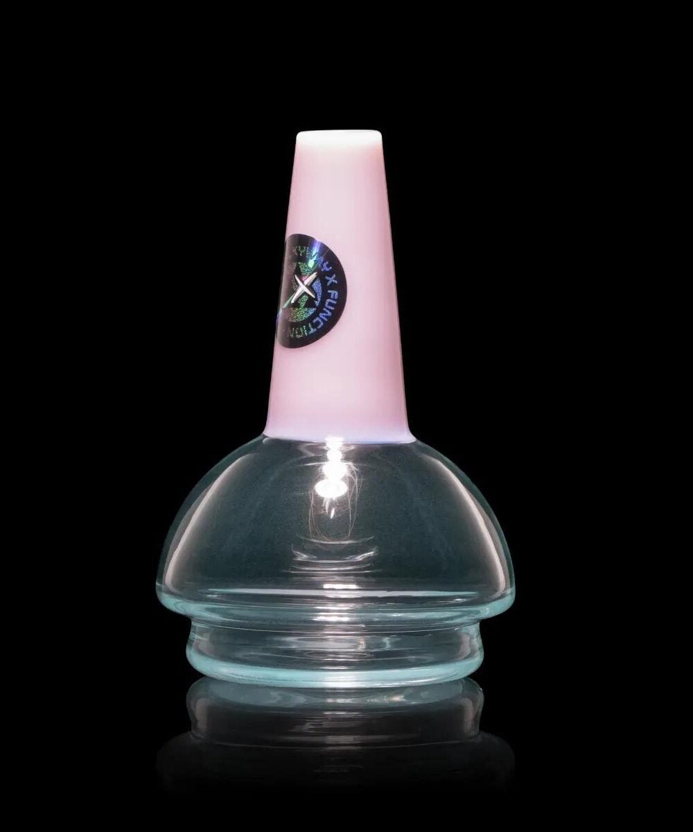 MILKY WAY GLASS: TEALLY DRY TOP PUFFCO PEAK GLASS ATTACHMENT