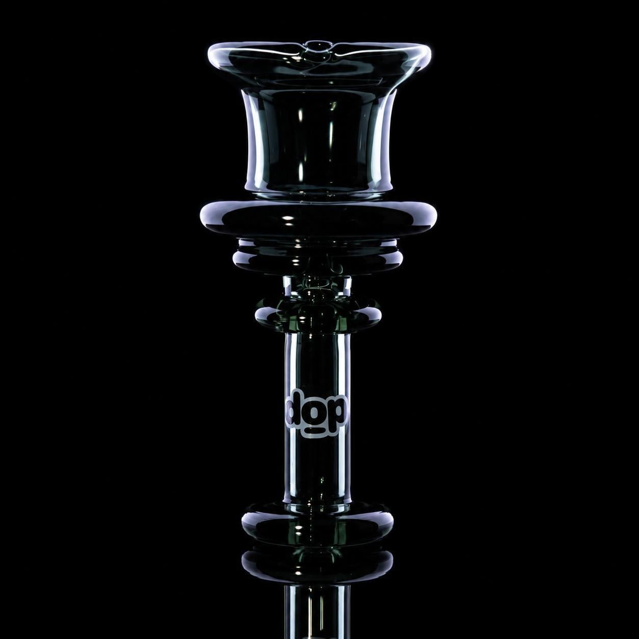 DOP GLASS: DRY BELL PUFFCO PEAK GLASS ATTACHMENT - Image 2