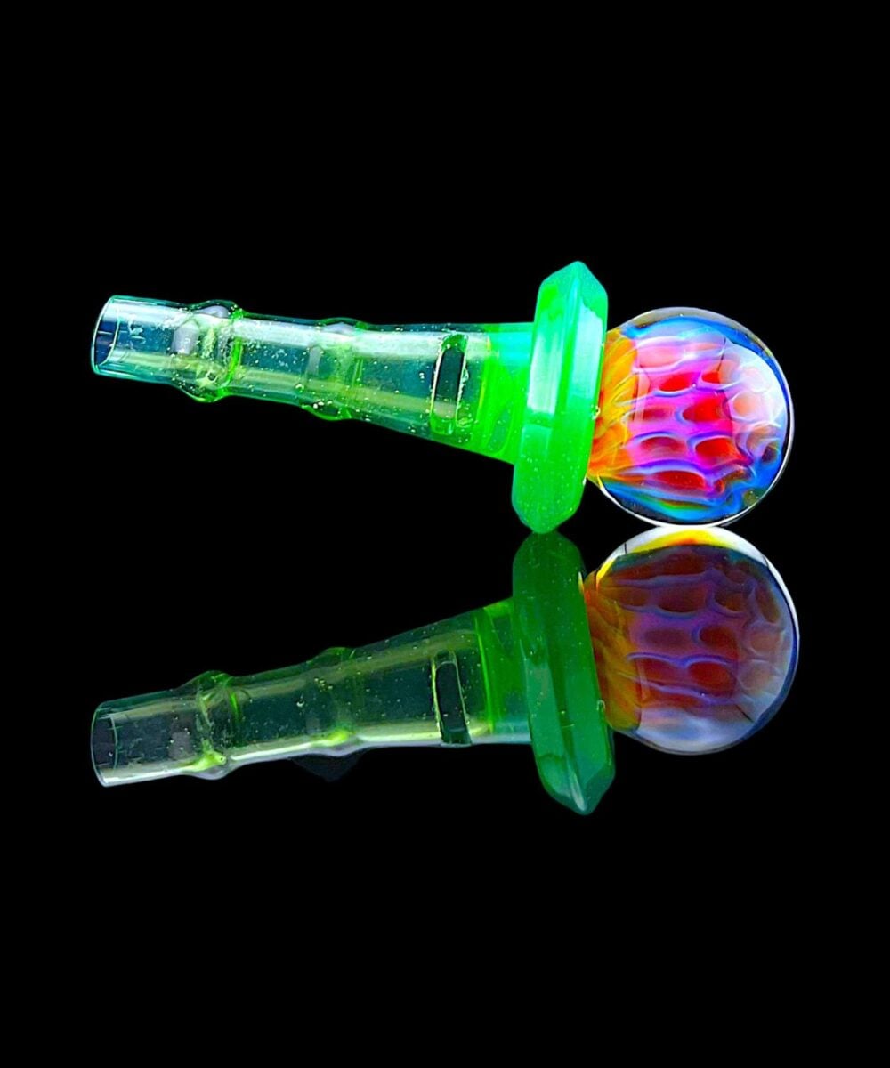 Alternative view of ONE TRICK PONY: FULL COLOR HONEYCOMB 3DXL PEAK PRO JOYSTICK CAP