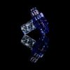 NIB GLASS: DICHRO/CROPAL ACCENTED BOLT NEW PEAK/NEW PROXY JOYSTICK CAP - Image 11