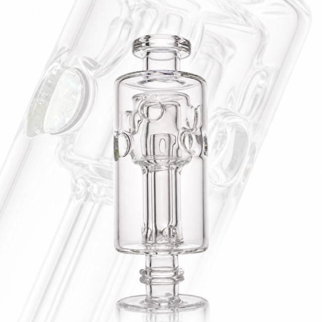 IRIDESCENT GLASS: MINI FAB PUFFCO PIVOT MOUTHPIECE