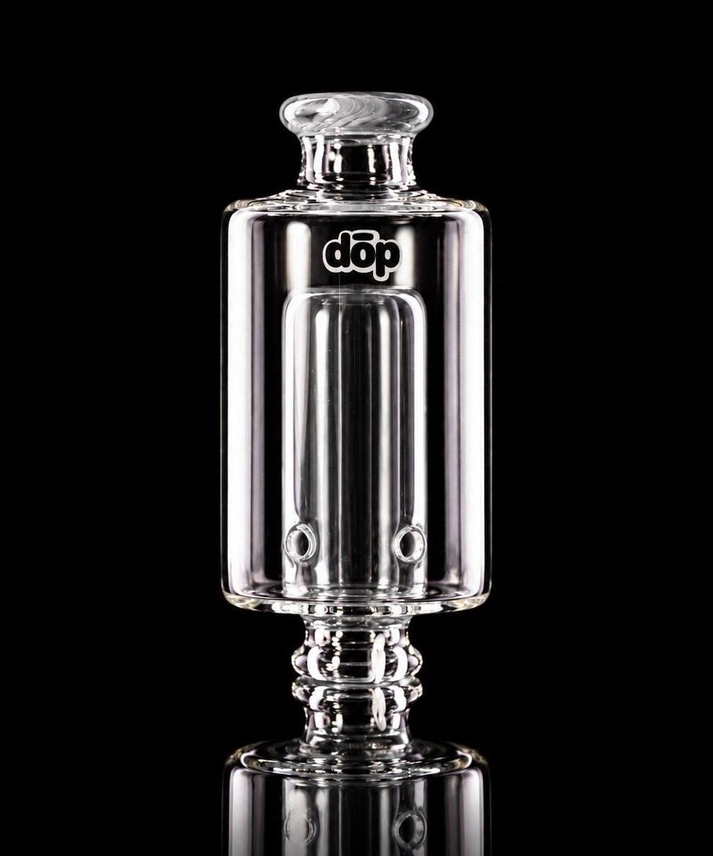 Alternative view of DOP GLASS: BUBBLER PUFFCO PIVOT MOUTHPIECE