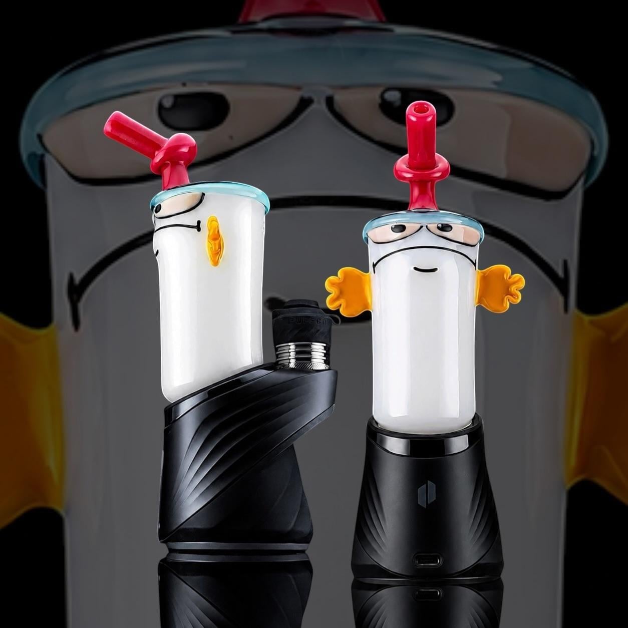 BTGB: WET MASTER SHAKE PUFFCO PEAK GLASS ATTACHMENT