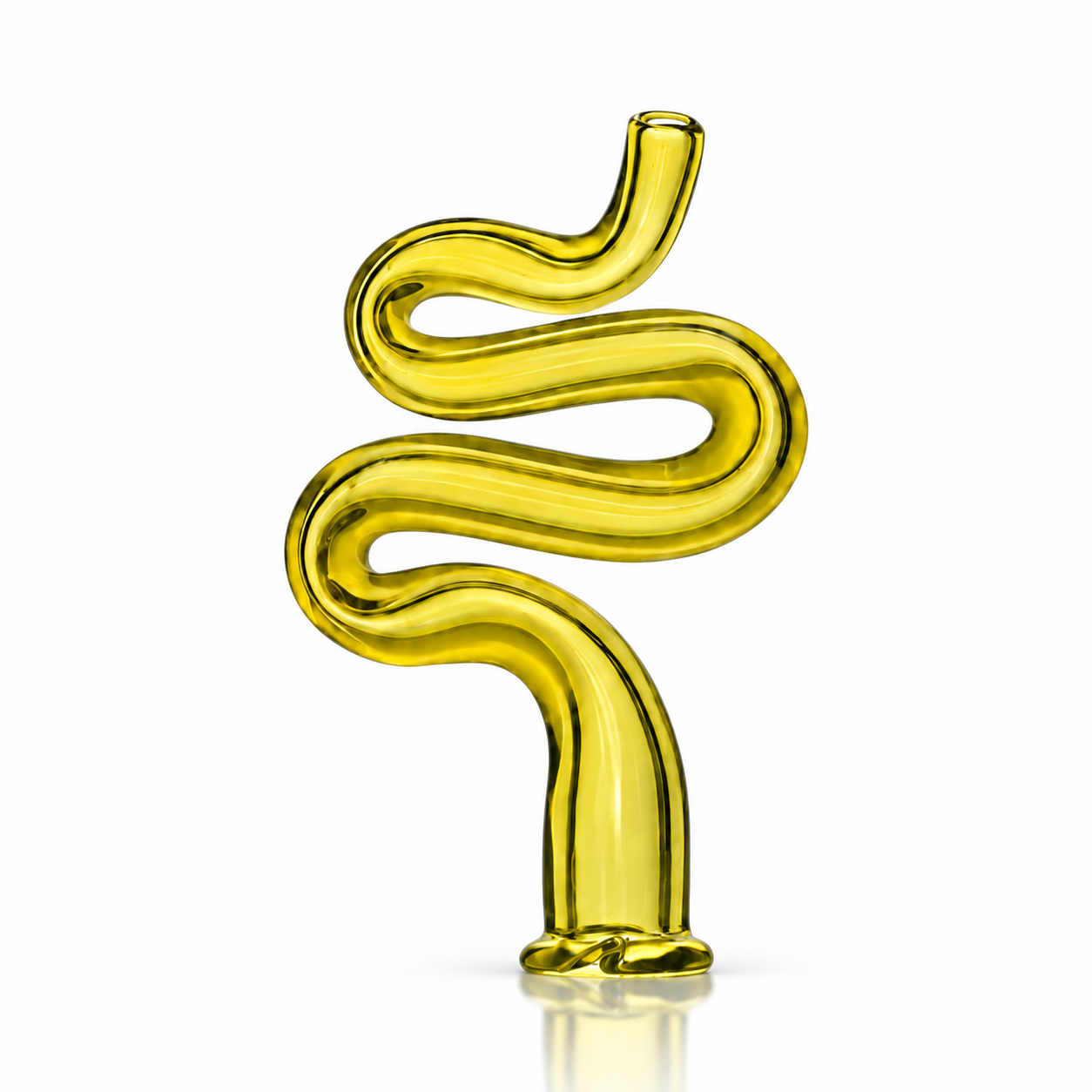 CALI BEAR GLASS: SNAKE PUFFCO PIVOT MOUTHPIECE