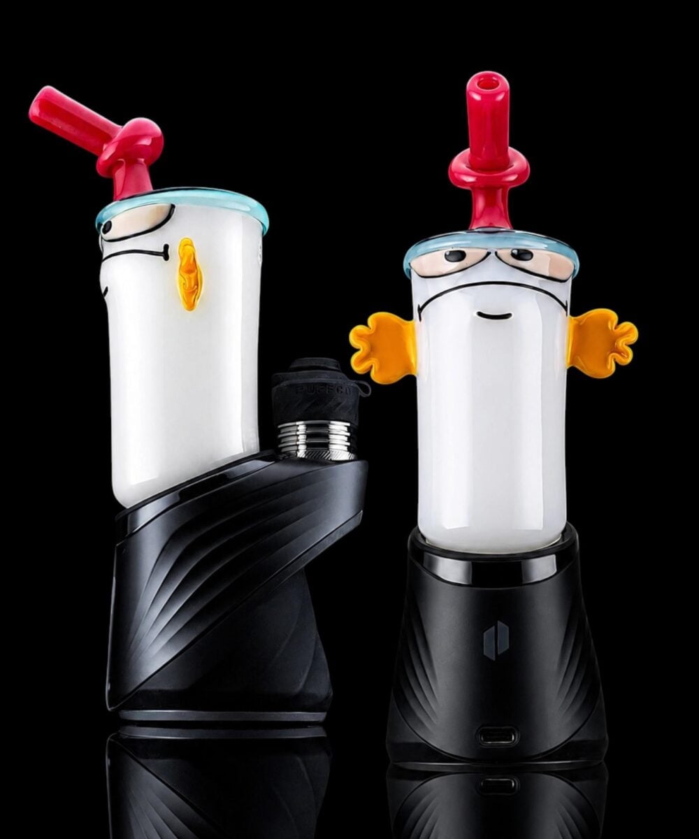 Alternative view of BTGB: WET MASTER SHAKE PUFFCO PEAK GLASS ATTACHMENT