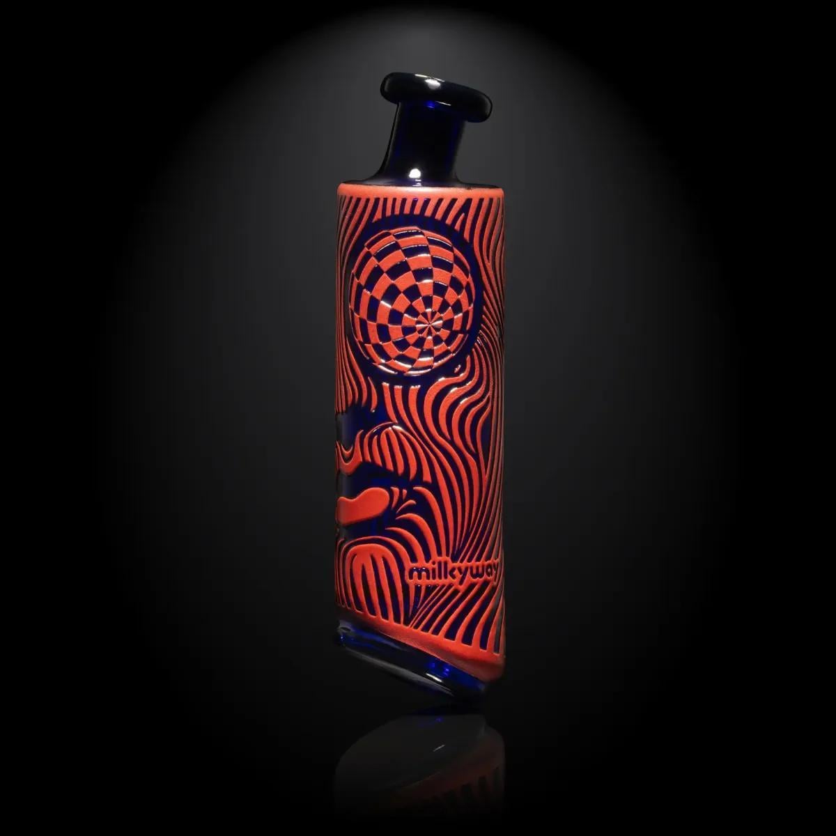 MILKY WAY GLASS: ILLUSION ONE PUFFCO PEAK GLASS ATTACHMENT
