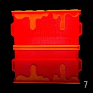 #7 - RED / ORANGE