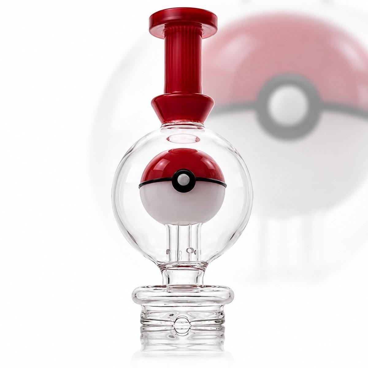 IRIDESCENT GLASS: POKEBALL PUFFCO PEAK GLASS ATTACHMENT