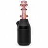 SLATE GLASS: FUMED PUFFCO PROXY CORE MOUTHPIECE - Image 3
