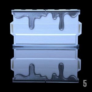 #5 - WHITE / SILVER