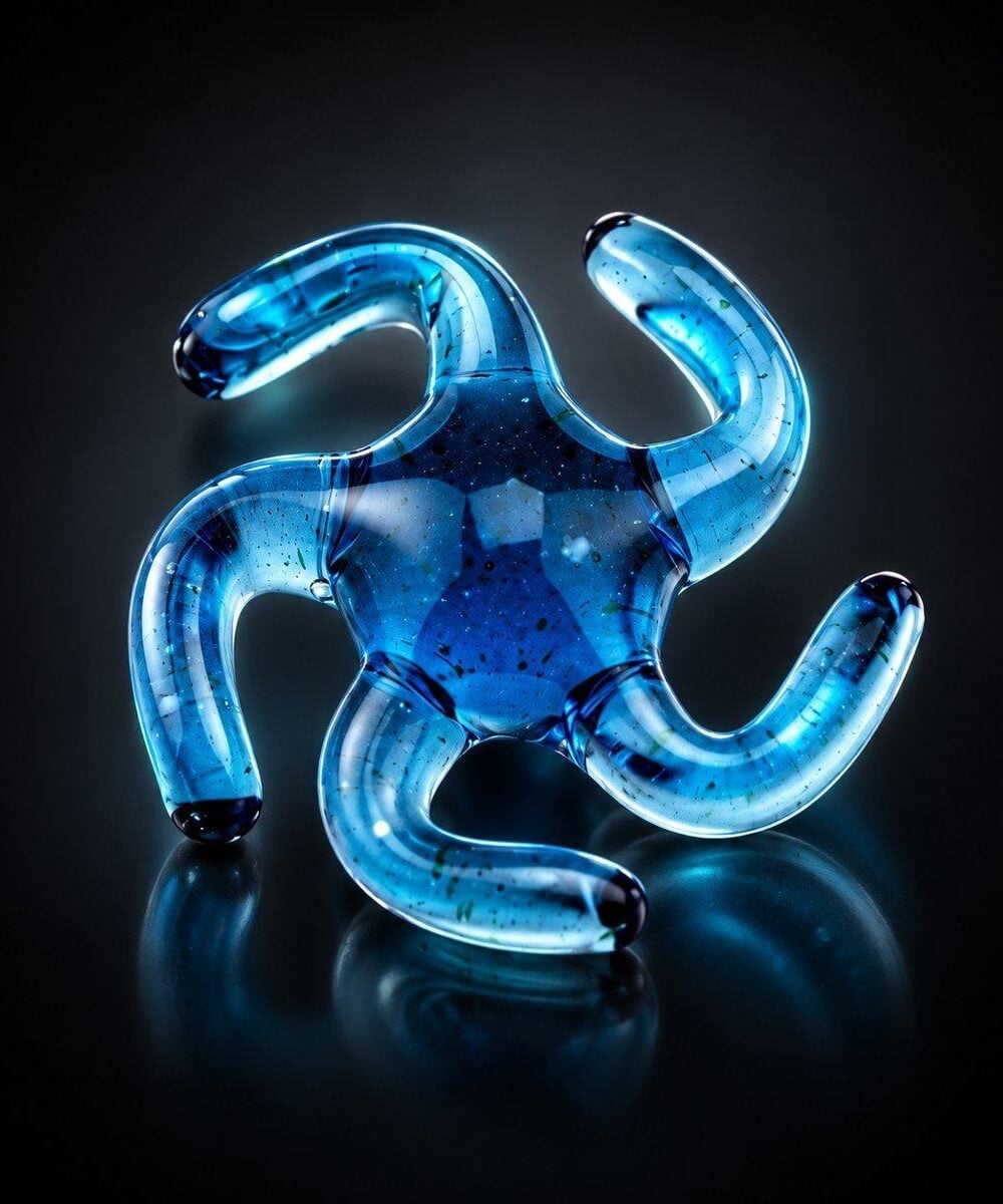 Alternative view of YARBI GLASS: TURBINE SPINNER TERP PEARL FOR NEW PEAK / NEW PROXY