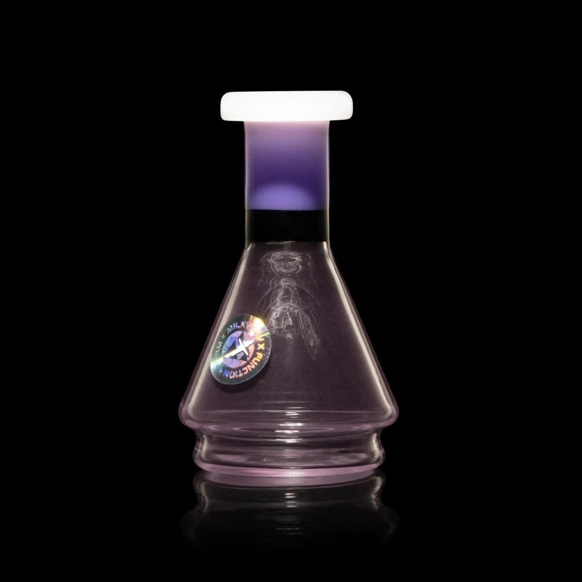 MILKY WAY GLASS: PURPZ DRY TOP PUFFCO PEAK GLASS ATTACHMENT