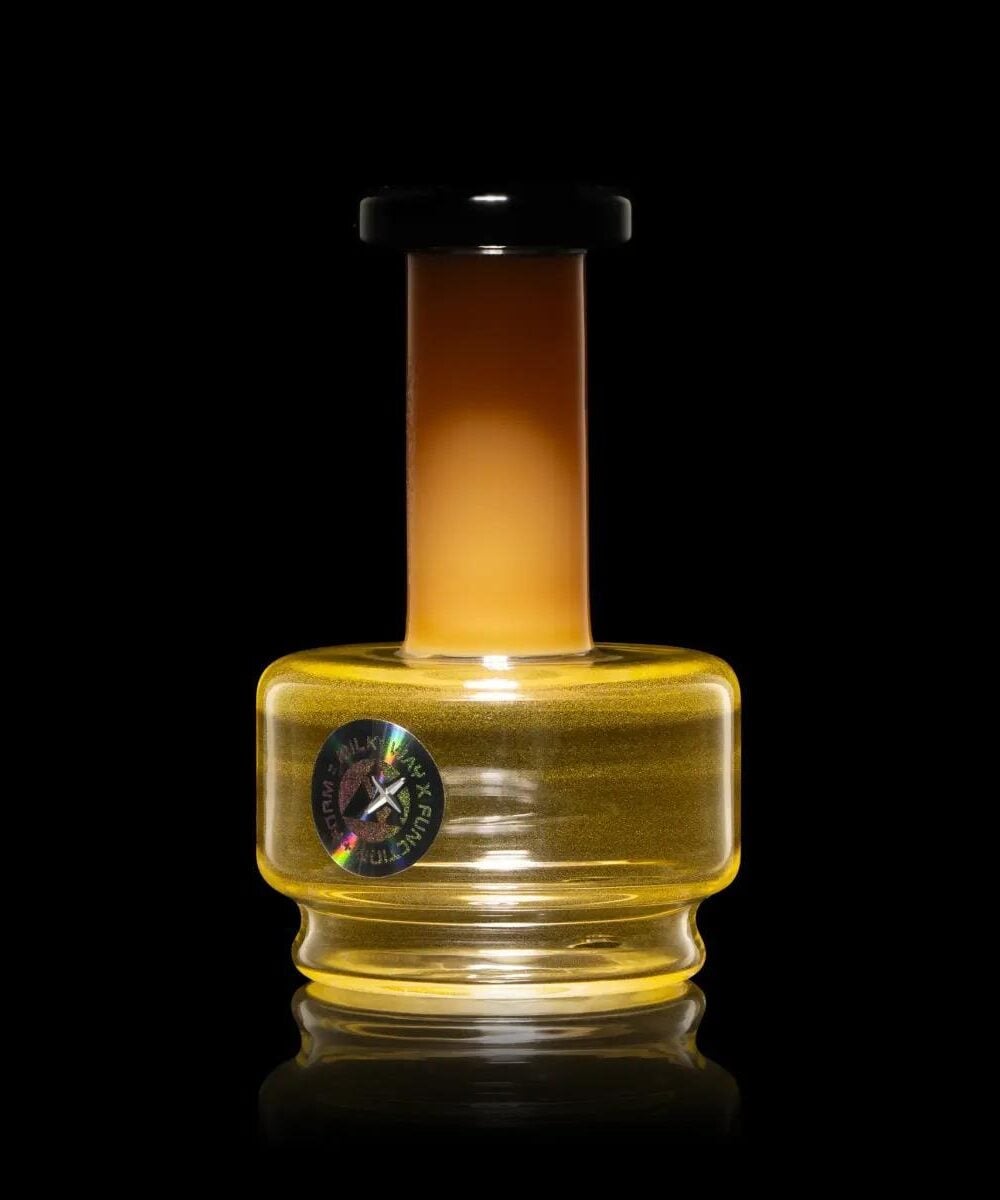 MILKY WAY GLASS: YELLA DRY TOP PUFFCO PEAK GLASS ATTACHMENT