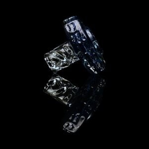 #1 - JET BLACK X BLUE DICHRO