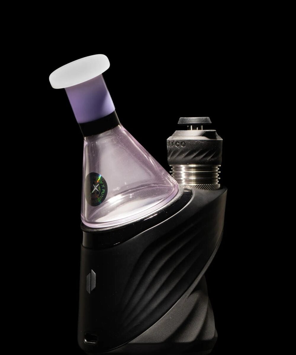 Alternative view of MILKY WAY GLASS: PURPZ DRY TOP PUFFCO PEAK GLASS ATTACHMENT