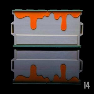 #14 - CREAM / ORANGE