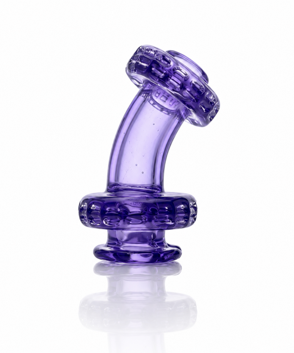 NIB GLASS: HEADY PIVOT MOUTHPIECE
