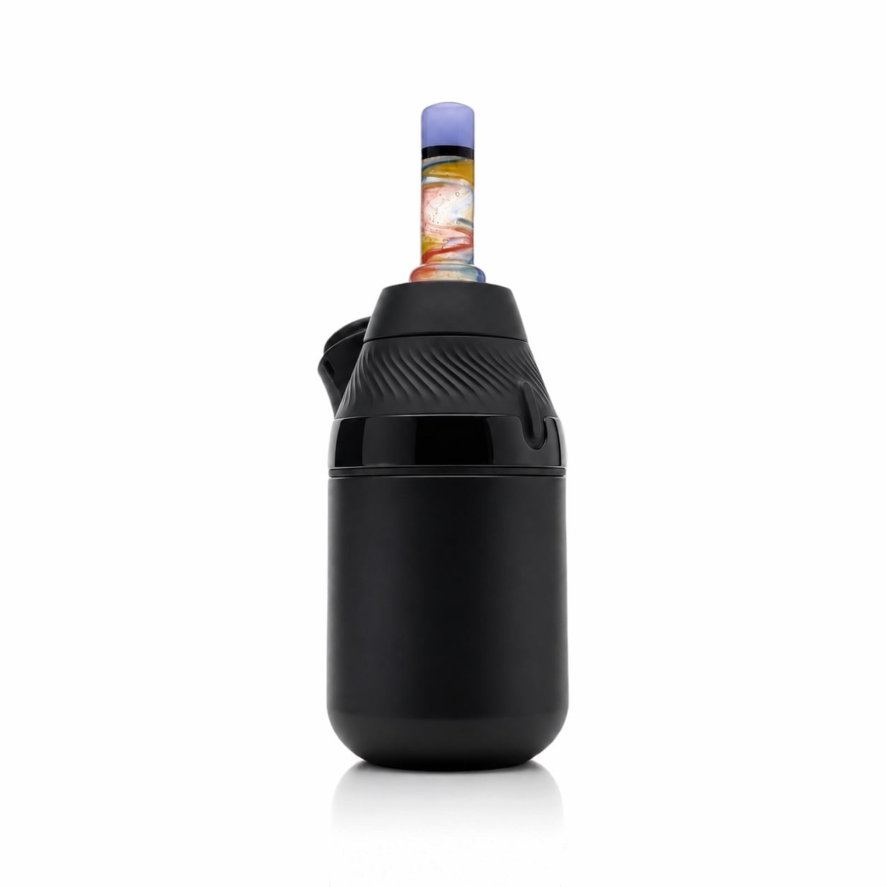 IRIDESCENT GLASS: STRIPED PUFFCO PROXY CORE MOUTHPIECE