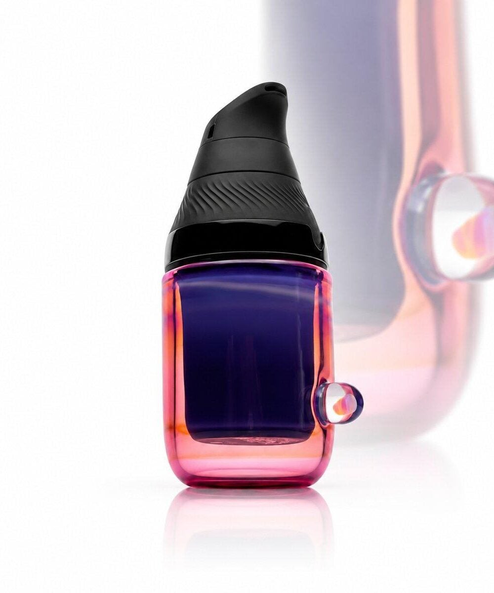 ORGANIK GLASS: ENCASED OPAL CUP PUFFCO PROXY CORE GLASS ATTACHMENT