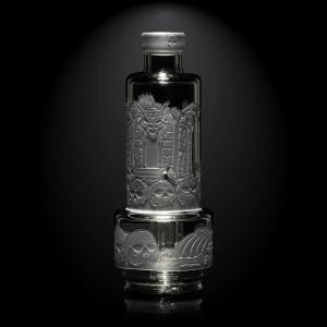 MILKY WAY GLASS: TEMPLE OF THE DRAGON PUFFCO PEAK GLASS ATTACHMENT