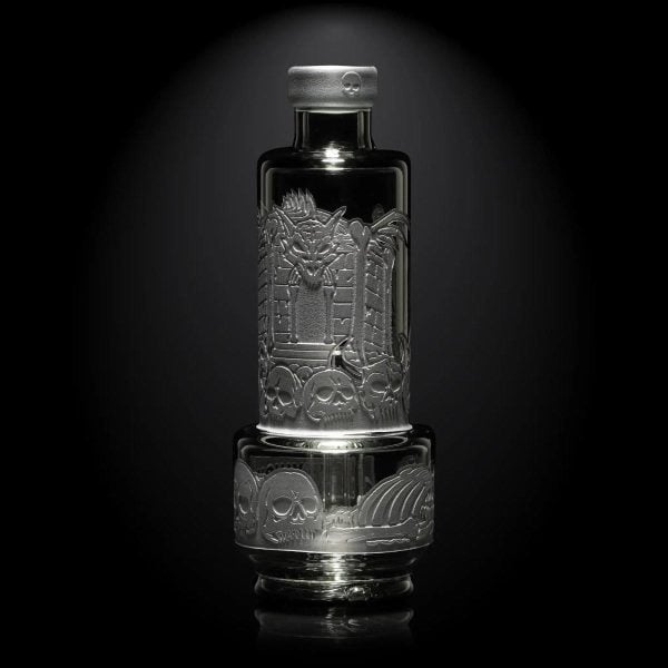MILKY WAY GLASS: TEMPLE OF THE DRAGON PUFFCO PEAK GLASS ATTACHMENT