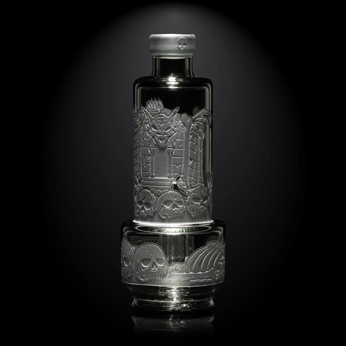 MILKY WAY GLASS: TEMPLE OF THE DRAGON PUFFCO PEAK GLASS ATTACHMENT