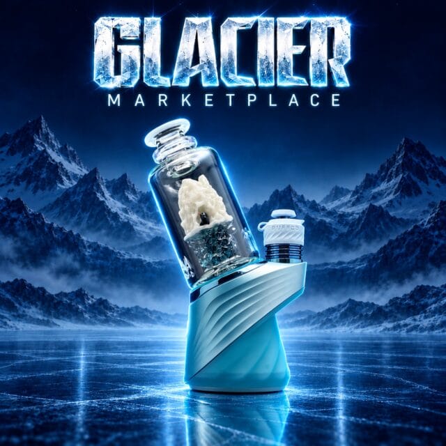 EMPIRE GLASSWORKS: GLACIER MARKETPLACE PUFFCO PEAK GLASS ATTACHMENT