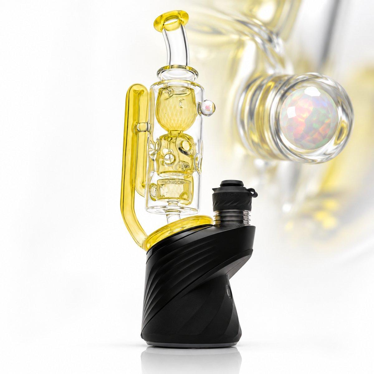 IRIDESCENT GLASS: SUPERIOR FACETED INCYCLER PUFFCO PEAK GLASS ATTACHMENT - Image 2